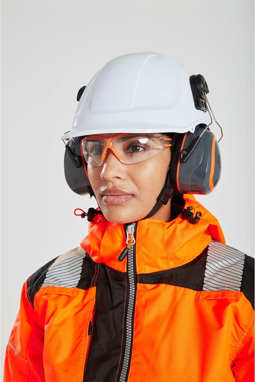 imagePortwest PS54 Endurance Plus Lightweight Construction Hard Hat Safety Helmet WhiteOne Size
