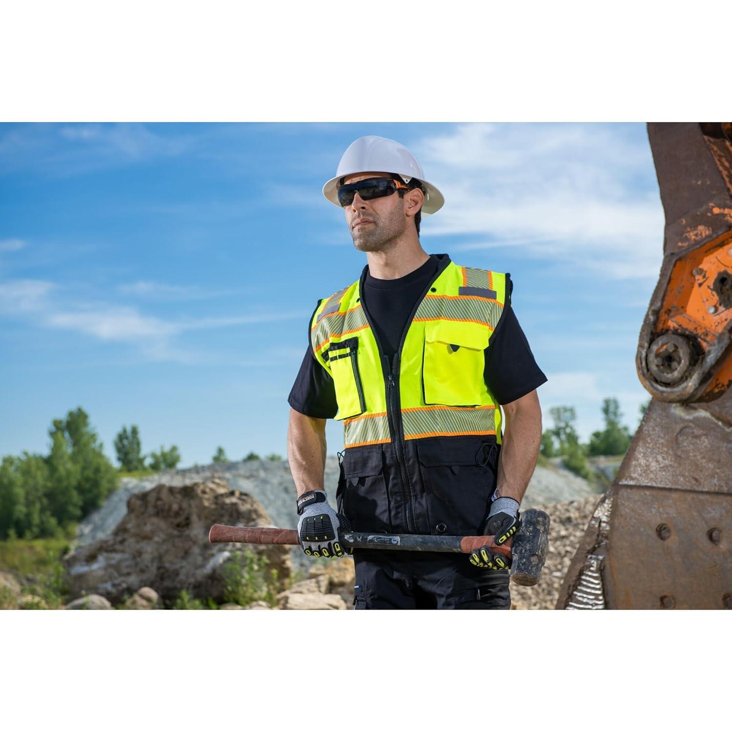 imagePortwest TPV Impact Therm Cut Glove Safety Work Wear Protective Gloves Coated ANSI 105 3 XL3XLarge