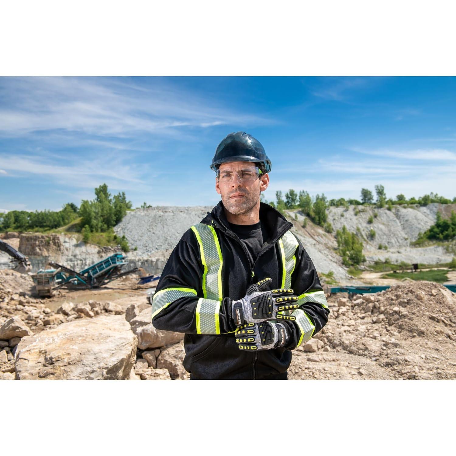 imagePortwest TPV Impact Therm Cut Glove Safety Work Wear Protective Gloves Coated ANSI 105 3 XL3XLarge