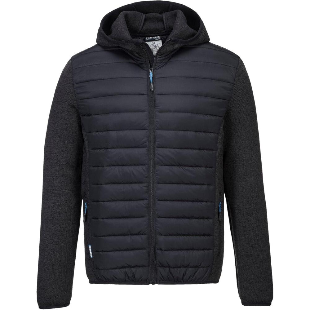 imagePortwest KX3 Baffle Knit JacketGrey Marl