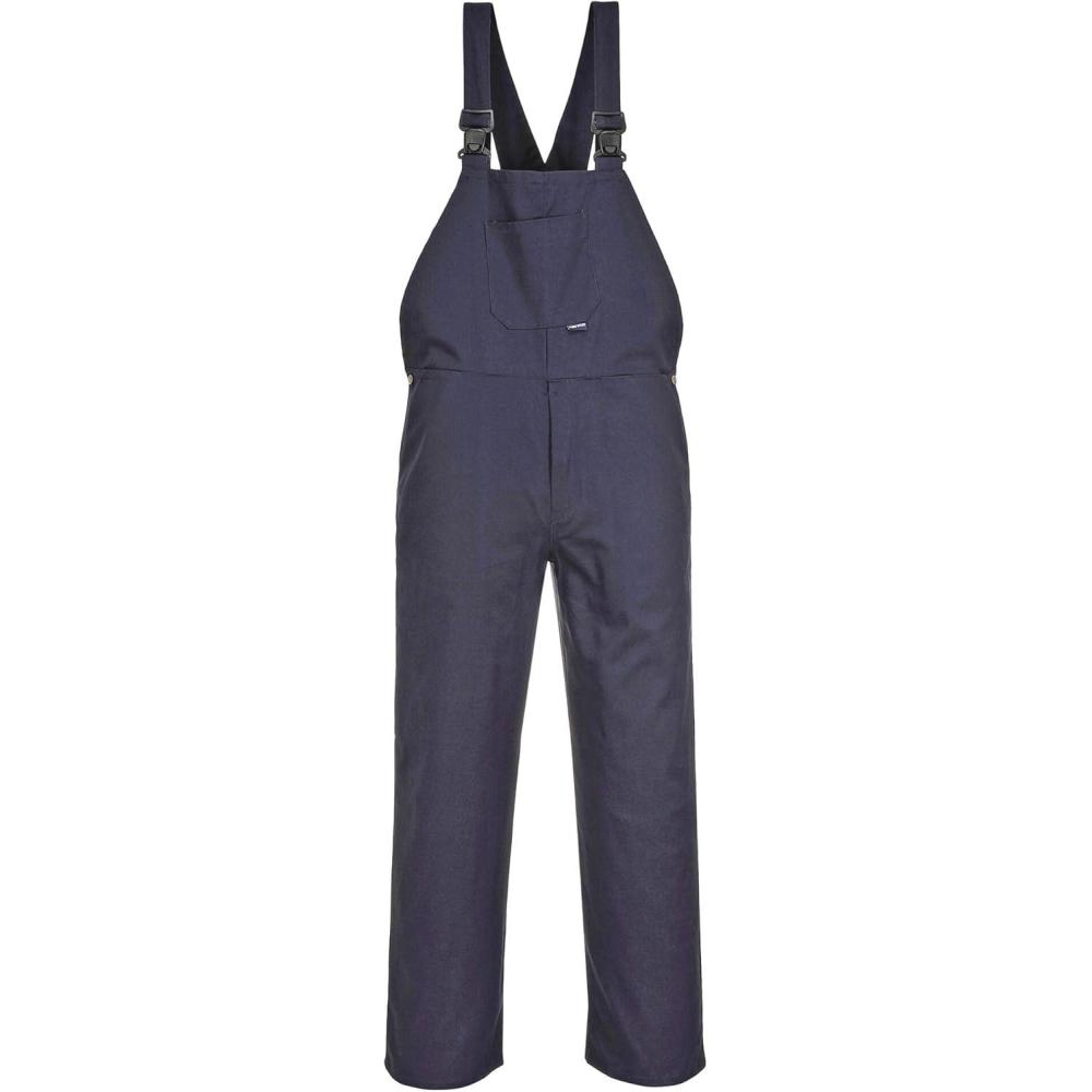 imagePortwest C881 Mens Adjustable Cotton Bib and Brace OverallsNavy