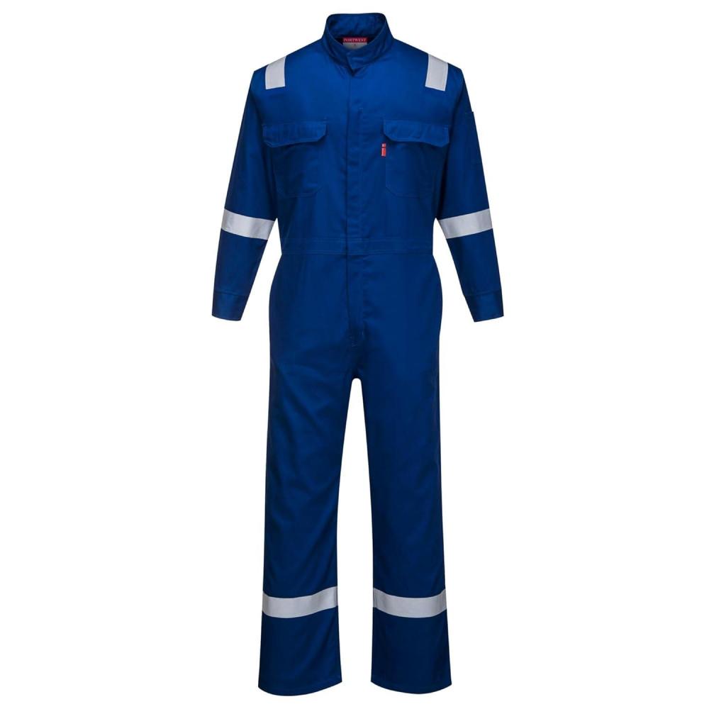 imagePortwest FR94 Bizflame Fire Resistant Coverall with FR Reflective Tape ASTM NFPA Orange 3 XLRoyal