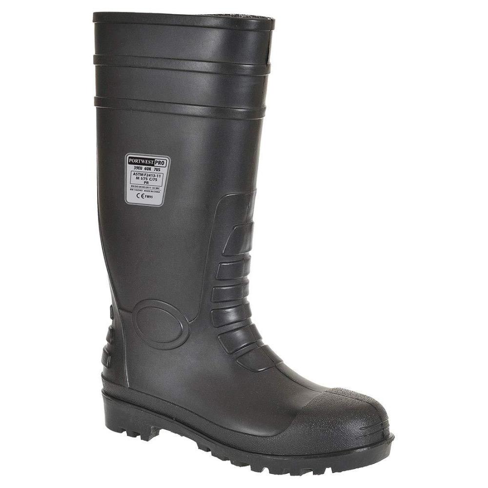 imagePortwest FW95 Total Safety Wellington S5 Black 39Black