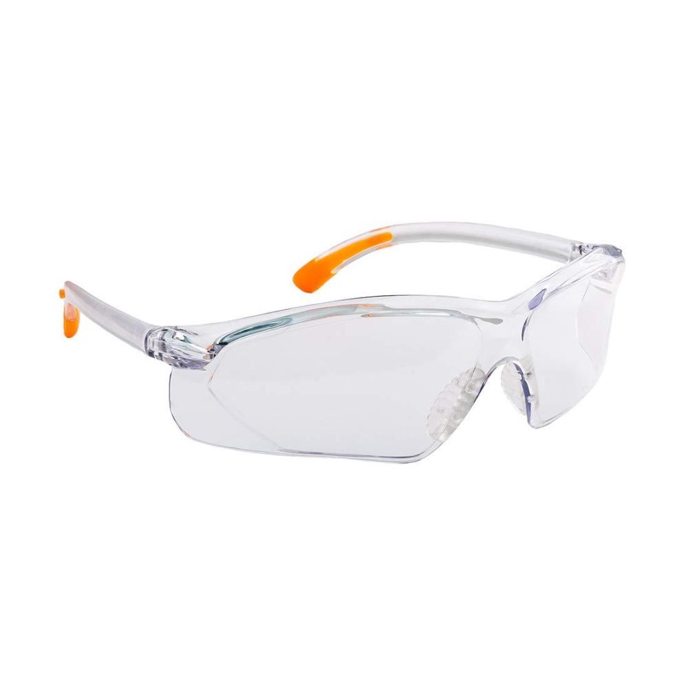 imagePortwest Fossa Safety Spectacle EN166 Protective Protection Eye Goggles Work Dust ANSIISEA Z871 ClearClear