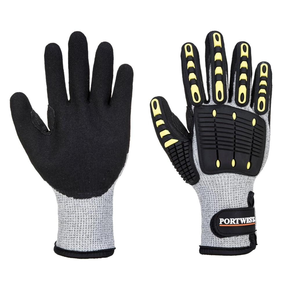 imagePortwest TPV Impact Therm Cut Glove Safety Work Wear Protective Gloves Coated ANSI 105 3 XL3XLarge