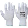 imagePortwest A198 Antistatic Safety Glove with PU Non Slip Fingertip Coating ANSI SmallSmall