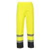 imagePortwest H444 HiVis Classic Contrast Work Pants Reflective Waterproof Rain ANSI EYellowblack