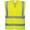 imagePortwest HiVis Band and Brace Vest Visibility Reflective Safety Security Work Top ANSI 2Yellow