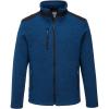 imagePortwest T830 KX3 Performance Fleece Mens Work Jacket Soft Knit Fabric With Reinforced Panels For Durable Everyday Wear Persian Blue L