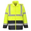 imagePortwest UH443 Classic Waterproof Rain Jacket in Reflective Contrast Hivis ANSI 4XL3XLarge