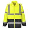 imagePortwest UH443 Classic Waterproof Rain Jacket in Reflective Contrast Hivis ANSI 4XLMedium