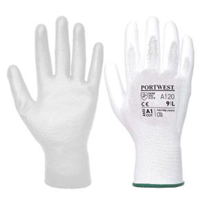 Portwest A120 Vending Handling Work Safety Glove with Protective PU Palm Grip, Black, Large(Multicolor)