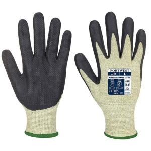 Portwest A780 Flame Resistant Arc Grip Glove Green/Black, Large