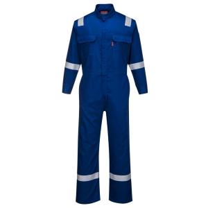 Portwest FR94 Bizflame Fire Resistant Coverall with FR Reflective Tape ASTM NFPA, Orange, 3 XL(Royal)