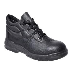 Portwest FW10 Steelite Protector Boot S1P Black, 49(Black)