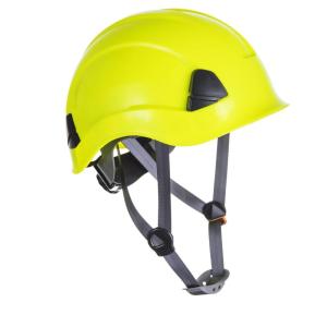 Portwest PS53 Height Endurance PPE Work Hard Hat in Protective Hivis Colors ANSI, White(Yellow)