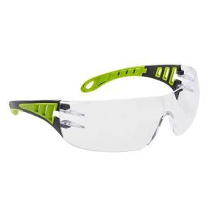 Portwest Tech Look Eye Wear Protection Protective Glasses Goggles Spectacles ANSI/ISEA Z87.1, Clear(Clear)
