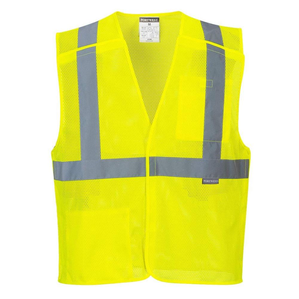 image:imagePortwest Economy Mesh BreakAway Vest Visibility Reflective Safety Security Work Top ANSI 2 4XL