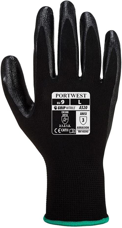 image:imagePortwest DextiGrip Glove Handling Work Protective Safety Grip Resistant ANSI 105 XXLLarge