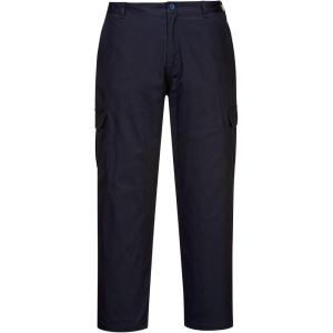 Portwest AS11 Anti Static ESD Trousers Durable Workwear with Multi Pocket Storage(Navy)