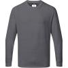 image:imagePortwest AS22 Anti Static ESD Long Sleeve T Shirt Lightweight Cotton Comfort Fit Workwear Zoom Gray SZoom Gray
